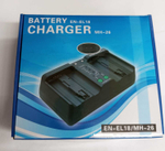 Зарядное устройство для Nikon Battery Charger for EN-EL18; EN-EL4; для CanonLP-E4 (no brand)