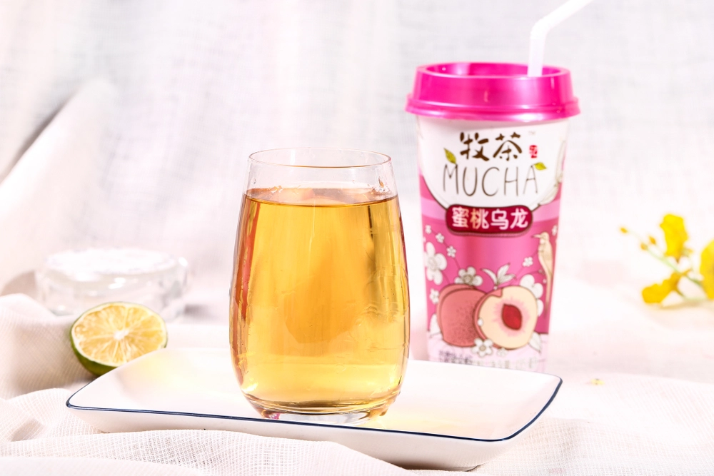 Фруктовый чай MUCHA с соком медового персика и чаем Улун