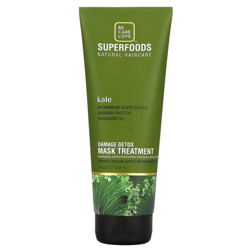 Be Care Love, Kale, очищающая маска от повреждений, детоксикация, 236 мл (8 жидк. унц.)