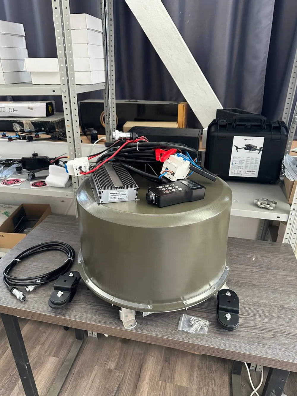 Автомобильный подавитель FPV дронов РЭБ Шторм 10 каналов