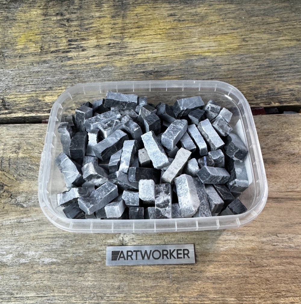 Колотый натуральный камень NS377, 350гр