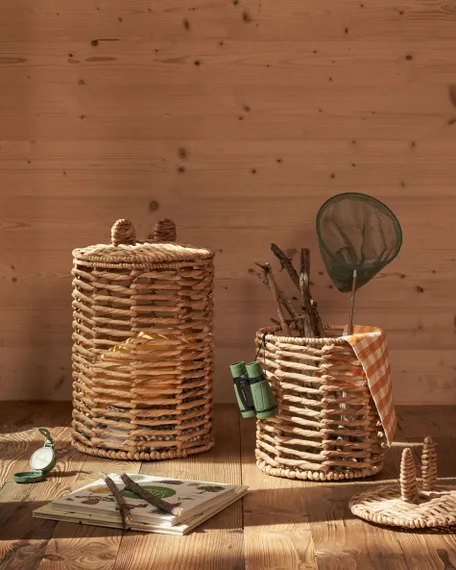 Набор из 2 детских корзин Venezia из натурального волокна 40 см / 50 см