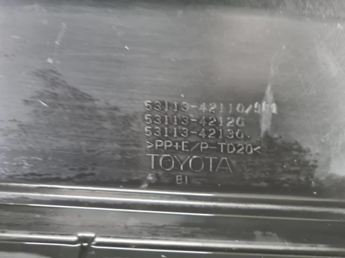 Юбка переднего бампера Toyota RAV4 5 XA50 2018-нв