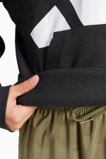 Кофта adidas Essentials Fleece Big Logo - черный