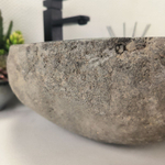 Раковина из речного камня RS-63673 (43*43*15) 0122