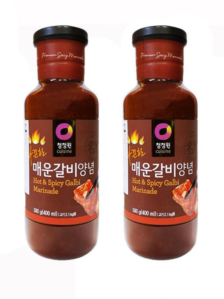 Остро-жгучий маринад Daesang Hot &amp; Spicy Galbi 500 г 2 шт