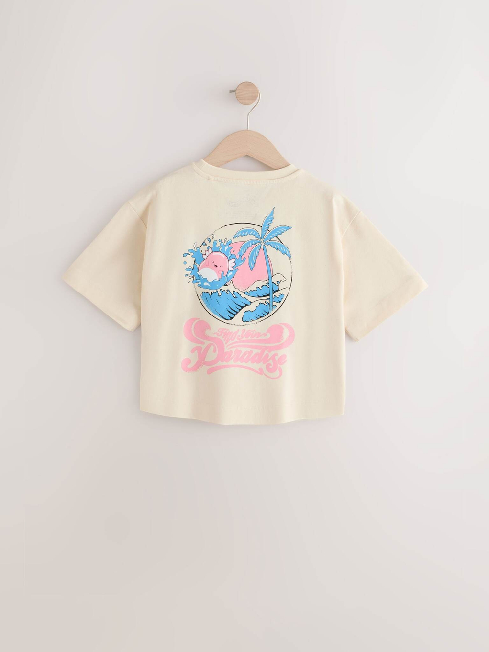 Футболка для девочки Next AU5-497, Молочный