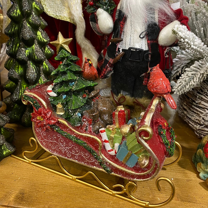 Сани с подарками