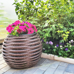 Вазон бочонок