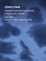 Лонгслив детский трикотажный