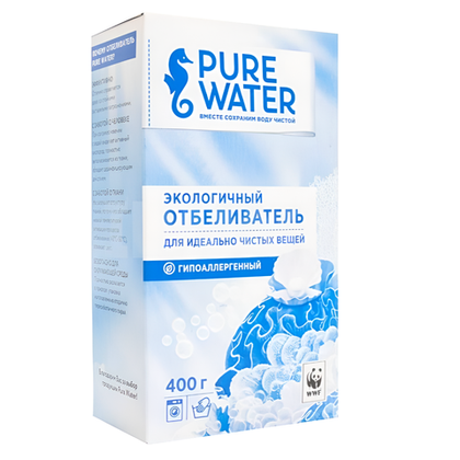 Отбеливатель белья кислородный Pure Water, 400 г
