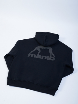 Худи MANTO LABEL OVERSIZE чёрная