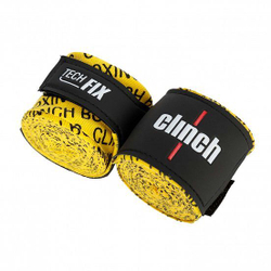 Бинты эластичные Clinch Boxing Crepe Bandage Tech Fix желтые C140