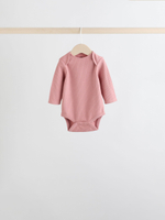 Боди с длинным рукавом малышей Next F17-114, 5 шт., Розовый, Коричневый