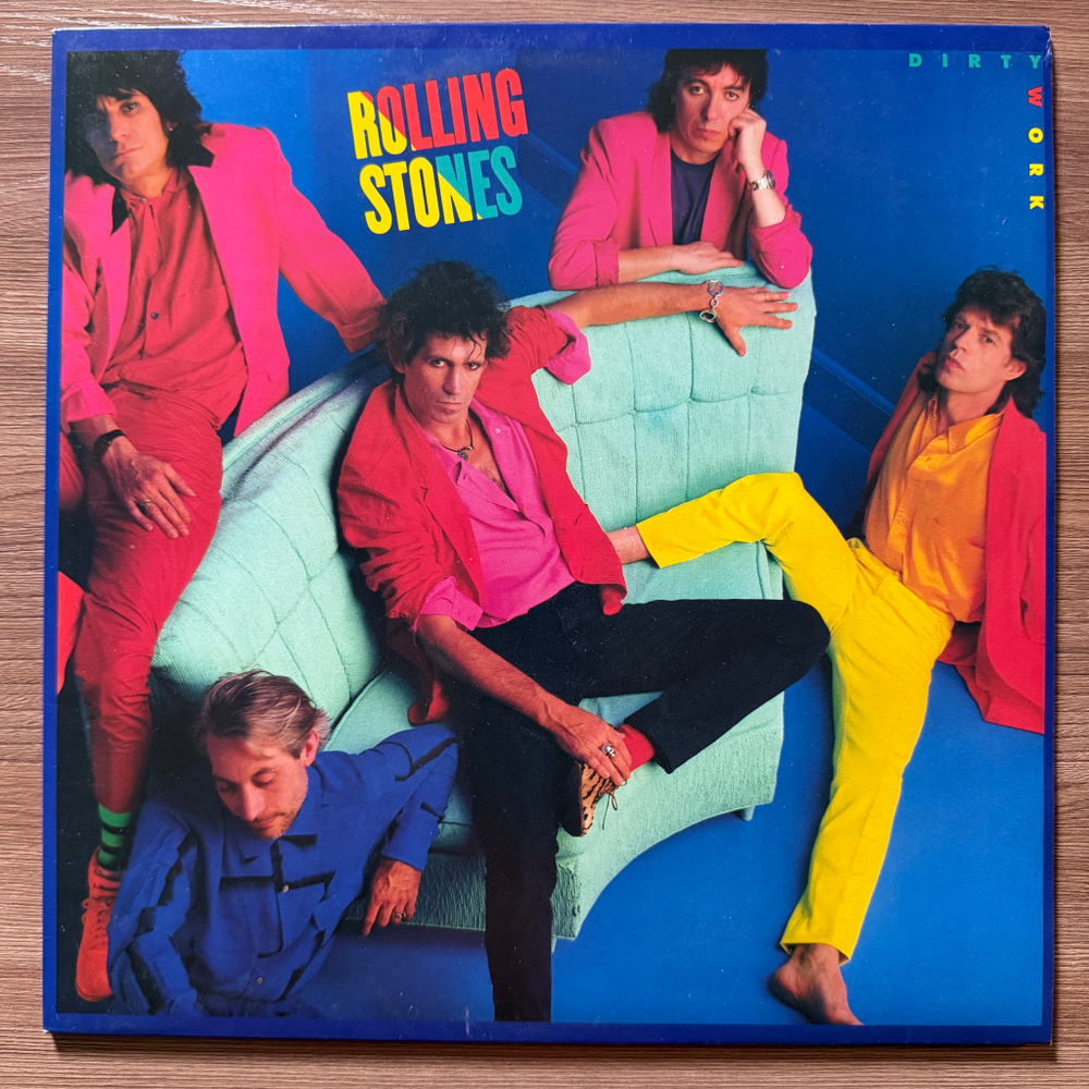 Rolling Stones – Dirty Work (голландия 1986г.)Т
