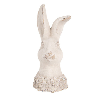 Декор "Бюст кролика" 12x10x24см Бетон