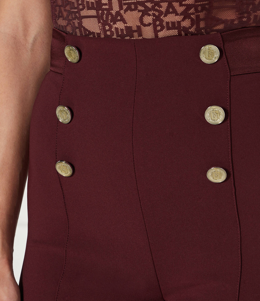 Брюки Elisabetta Franchi - бордовый(PA05047E2)