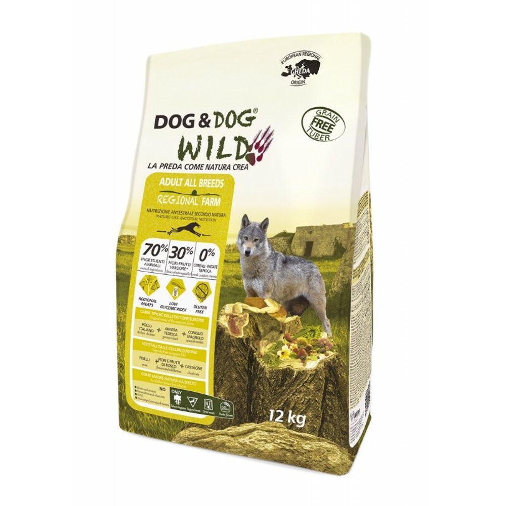 Dog&amp;Dog Wild Regional Farm (курица, утка, кролик)