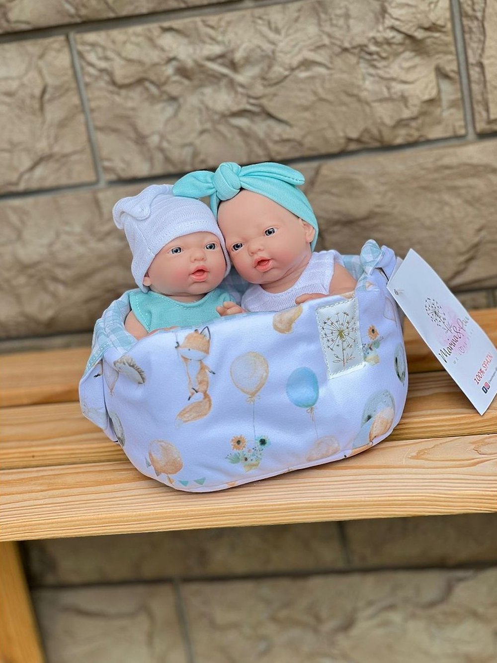 Комплект Пупсов 2шт Marina and Pau 21 cм Mini Golosinas (M215K)