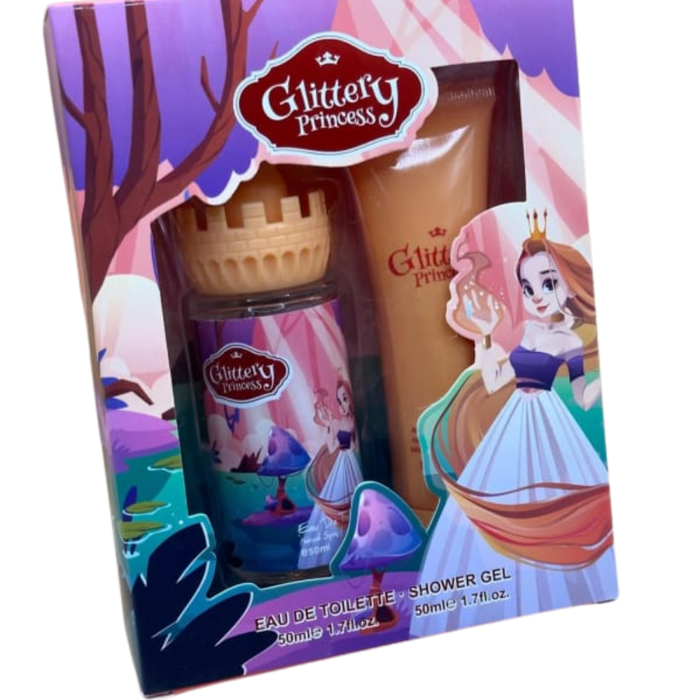 Детский парфюмерный набор 2в1 Glittery Princess (вода 50мл гель для душа 50мл)