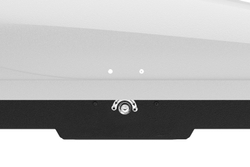 Автобокс на крышу LUX IRBIS 150 (310 литров) серый матовый