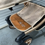 Коляска-трансформер Sweet Kids 608 3в1 Хаки текстиль на золотой раме