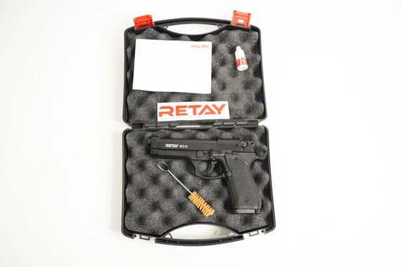 Охолощенный СХП пистолет Retay MOD92 (Beretta) 9mm P.A.K