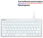 Клавиатура A4Tech FX61 белый