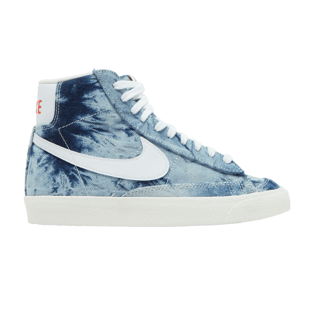 Кроссовки Nike Blazer '77 Multi-Color And White (Женская размерная сетка)