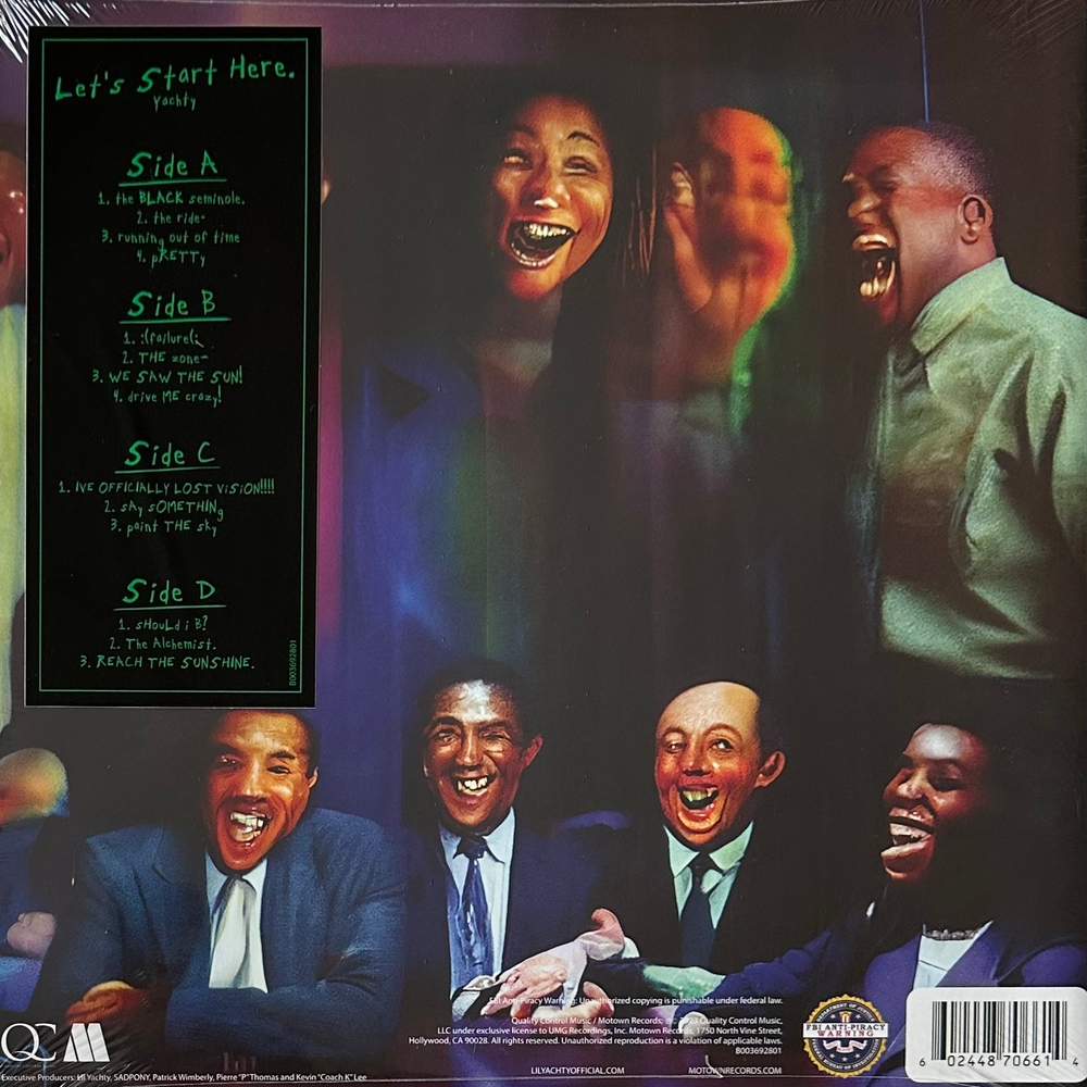 Yachty - Let’s Start Here 2LP (Европа 2023г.)