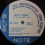 Kenny Burrell With Art Blakey / On View At The Five Spot Cafe (LP)