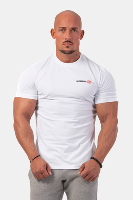 Футболка MINIMALIST LOGO NEBBIA T-SHIRT 291 Белая