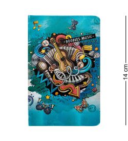 BM-09/1 Блокнот мал. «Звуки музыки» (3D твердая обложка)