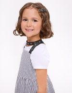 Платье-сарафан клетка