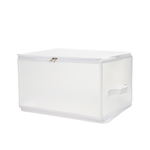 Короб складной на молнии "Калейдоскоп", Д400 Ш300 В250, прозрачный с серым