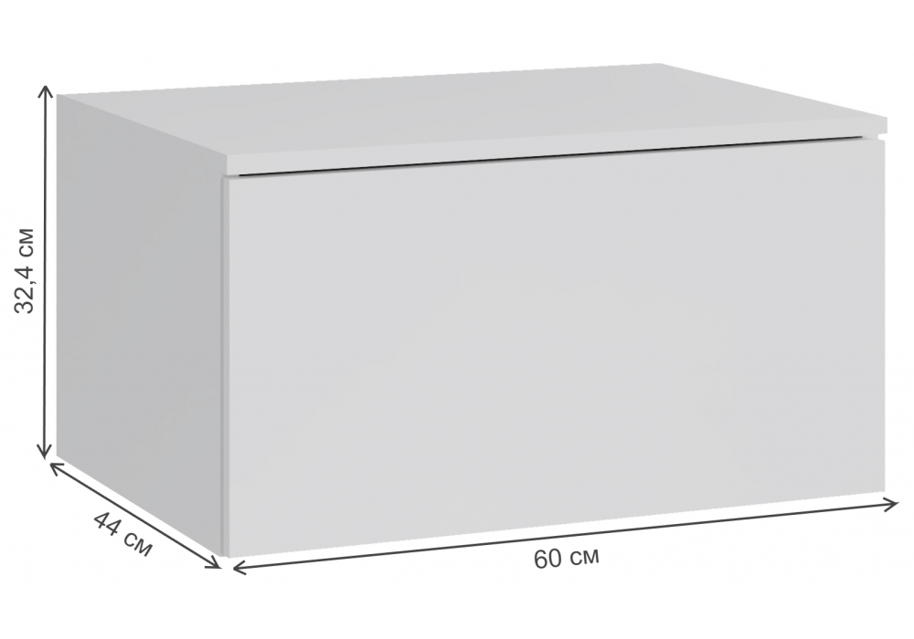 Модульная прихожая Woodville Роут белый, графит 9