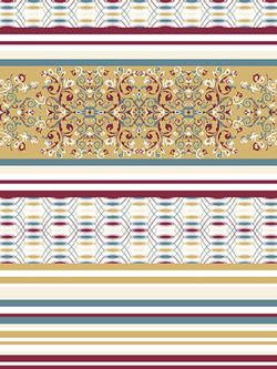 Простынь Сказка "Узорная графика (компаньон)" 150х215 см, перкаль