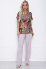 Костюм Розовый вечер (мультиколор/пудра) К10855 LT Collection