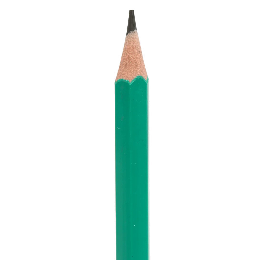 Набор черных простых заточенных карандашей, 12 шт, MC-Basir, пластиковые обычные чернографитные карандаши для начинающих, HB (твердо-мягкий), графитовые серые для школы