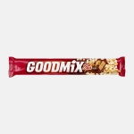Шоколадный батончик хрустящая вафля попкорн Goodmix 45г