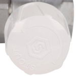 Вентиль ручной регулировки прямой STOUT - 1/2" (ВР/НР-американка, PN10, Tmax 120°C, с дополнительным уплотнением)