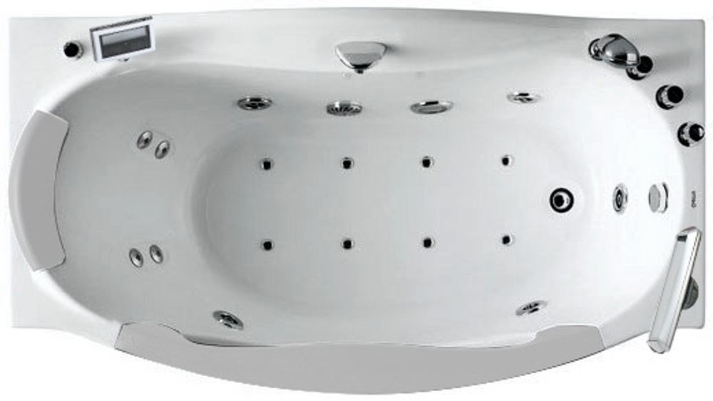 Акриловая ванна Gemy G9072 O R