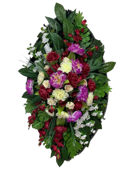 Венок ритуальный «Элитный №49» (125 см)