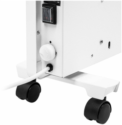 Конвектор электрический MTX КМ-2000.2, 2000 Вт, X-образный нагреватель, колеса, термостат, 98126