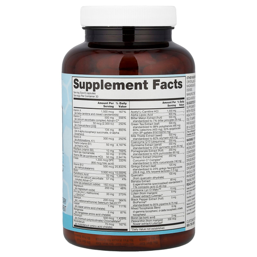 Vitacost, Synergy®, мультивитамины GlucoPower®, 240 капсул