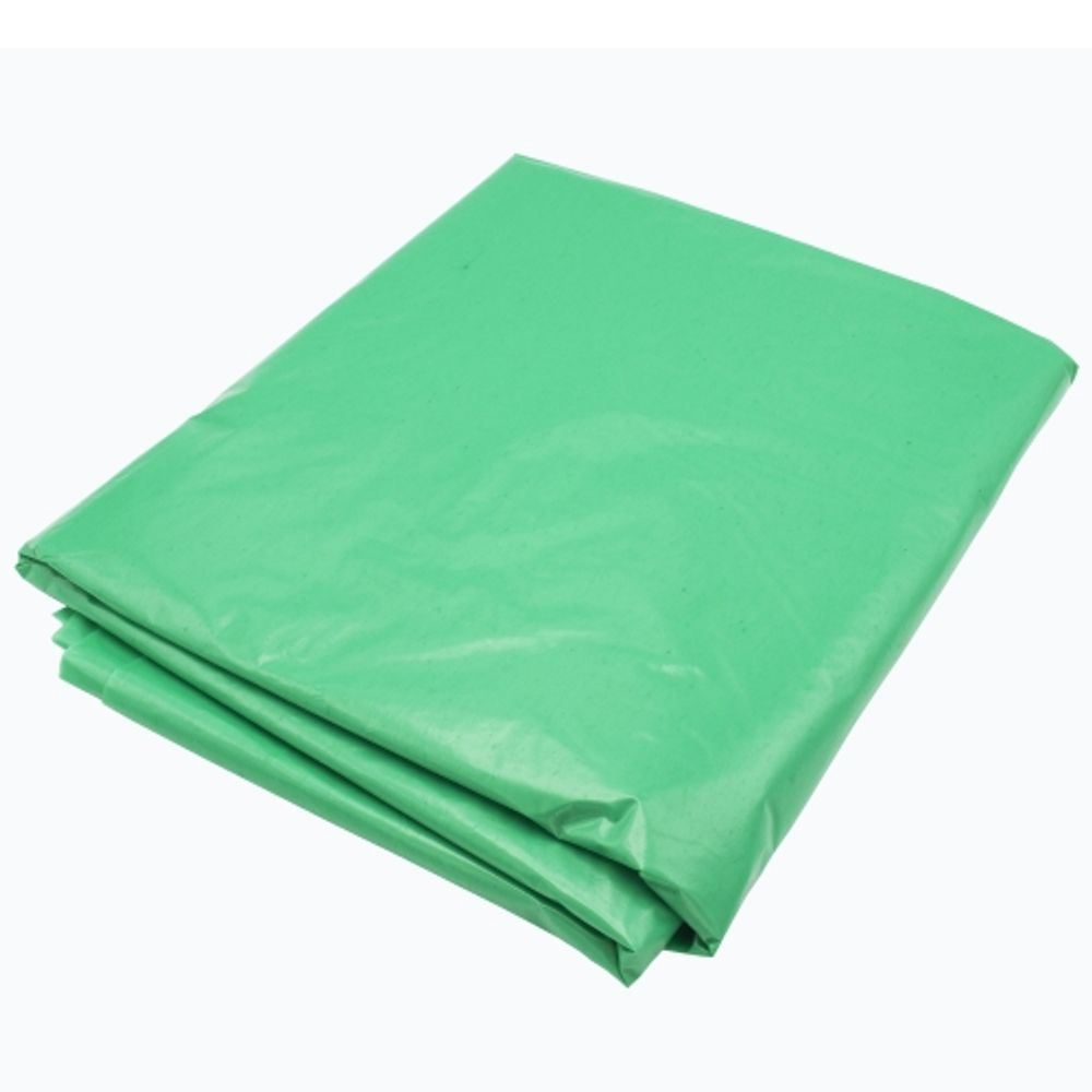 Мешки мусорные в пластах 180л 90х110см ПВД 40мкм зелёные (50/100шт)