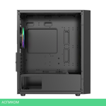 Корпус Ocypus Gamma C50 BK ARGB mATX без БП (Gamma-C50-BKG400XX-GL)
