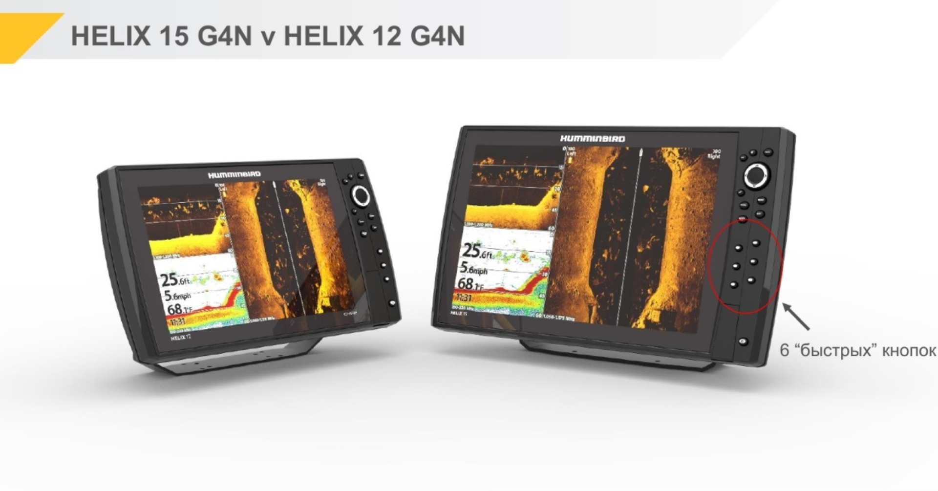 Купить эхолот Helix G4N по низкой цене | Интернет-магазин эхолотов