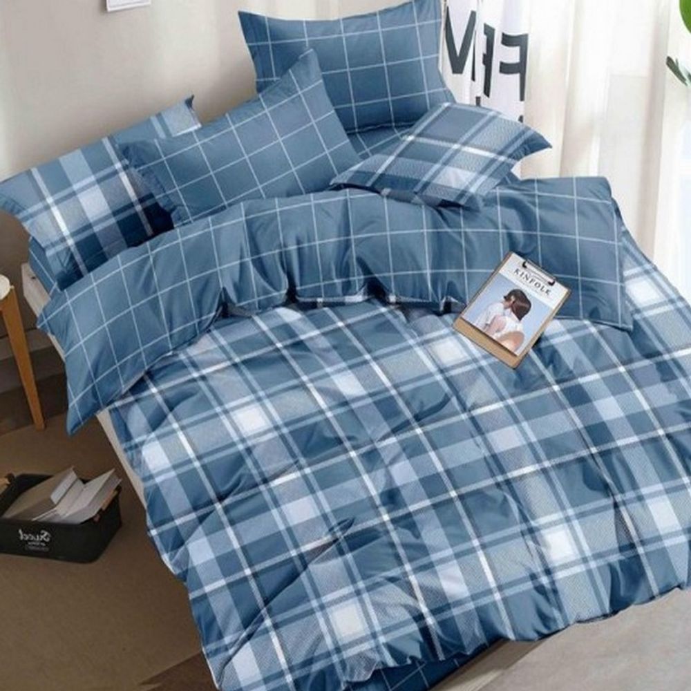 Комплект постельного белья "О. КЛЕТТИ БЛУ", поплин Премиум, 100% хлопок. Комплект постельного белья "О. КЛЕТТИ БЛУ", поплин Премиум, 100% хлопок.