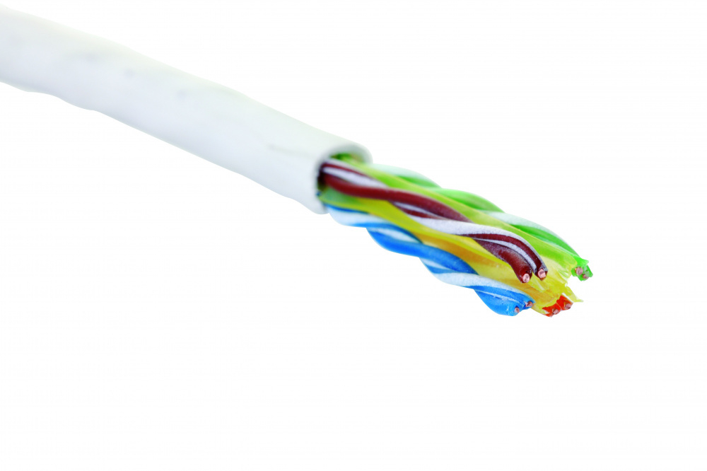 Кабель витая пара U/UTP 6 кат. 4 пары Eurolan 19C-U6-27WT-B305